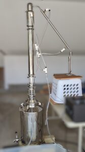 Moonshine Still in a Garage